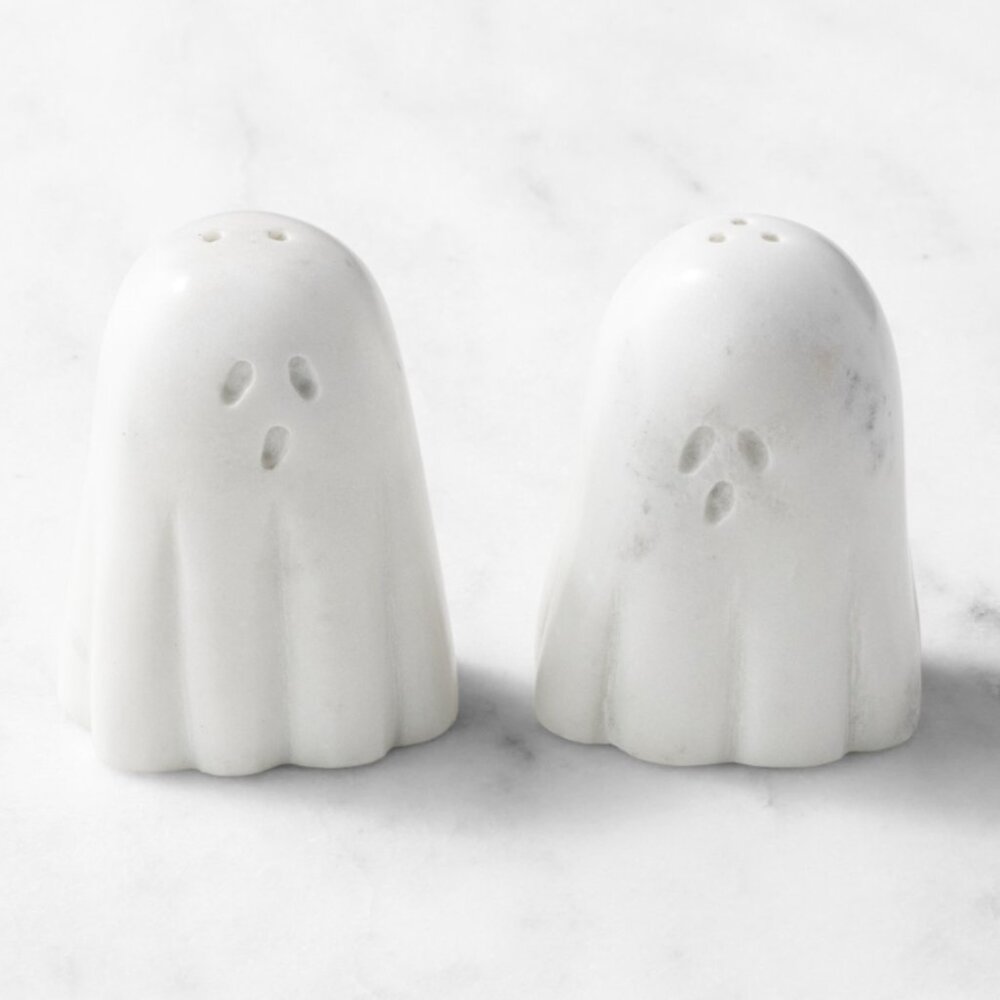 Williams Sonoma Be Home Ghost Salt & Pepper Shakers